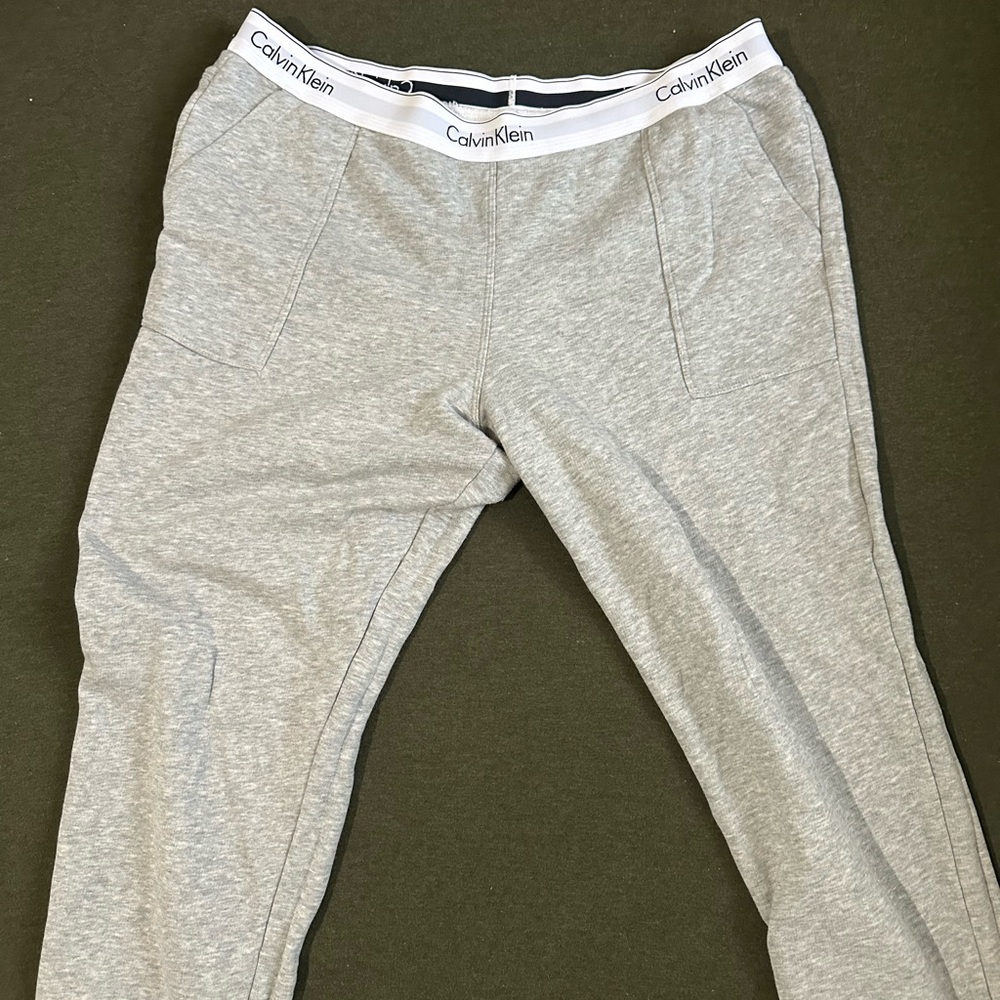 Calvin Klein Light Gray Lounge Pants